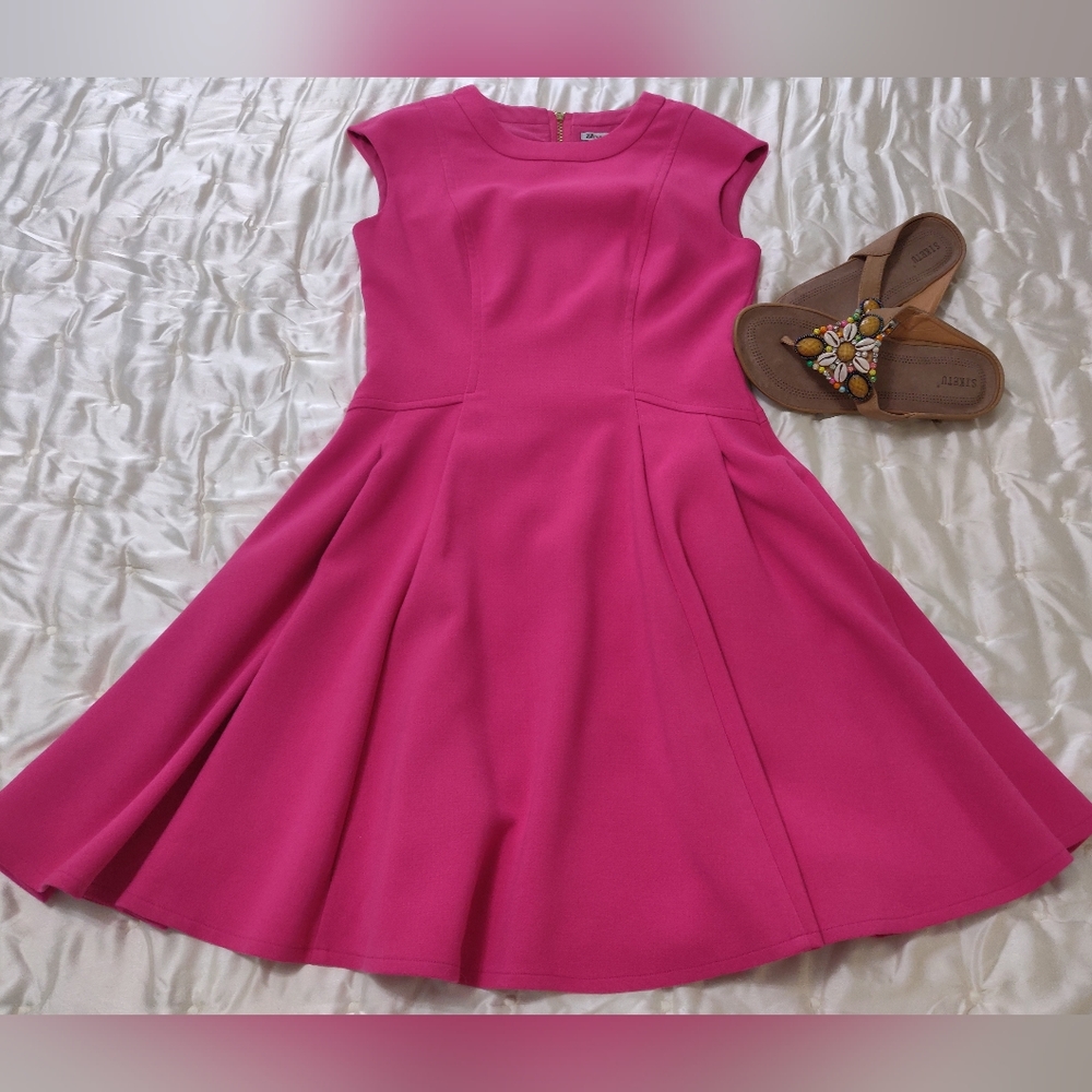 Eliza J hot pink dress. - Picture 8 of 9